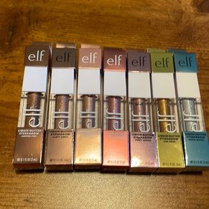Elf liquid glitter shadow